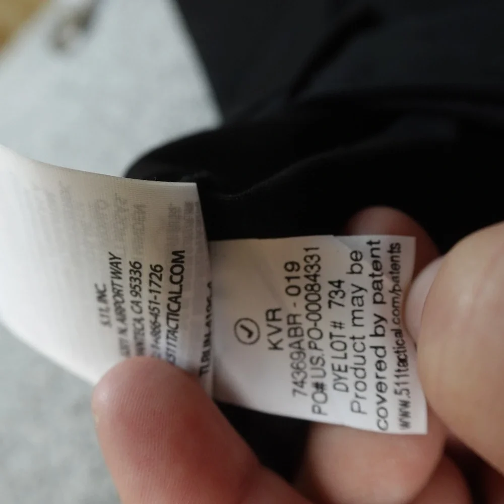 NEW 5.11 Tactical Pants Mens 36X30 Black Stryke Flex Tac Cargo Utility Stretch